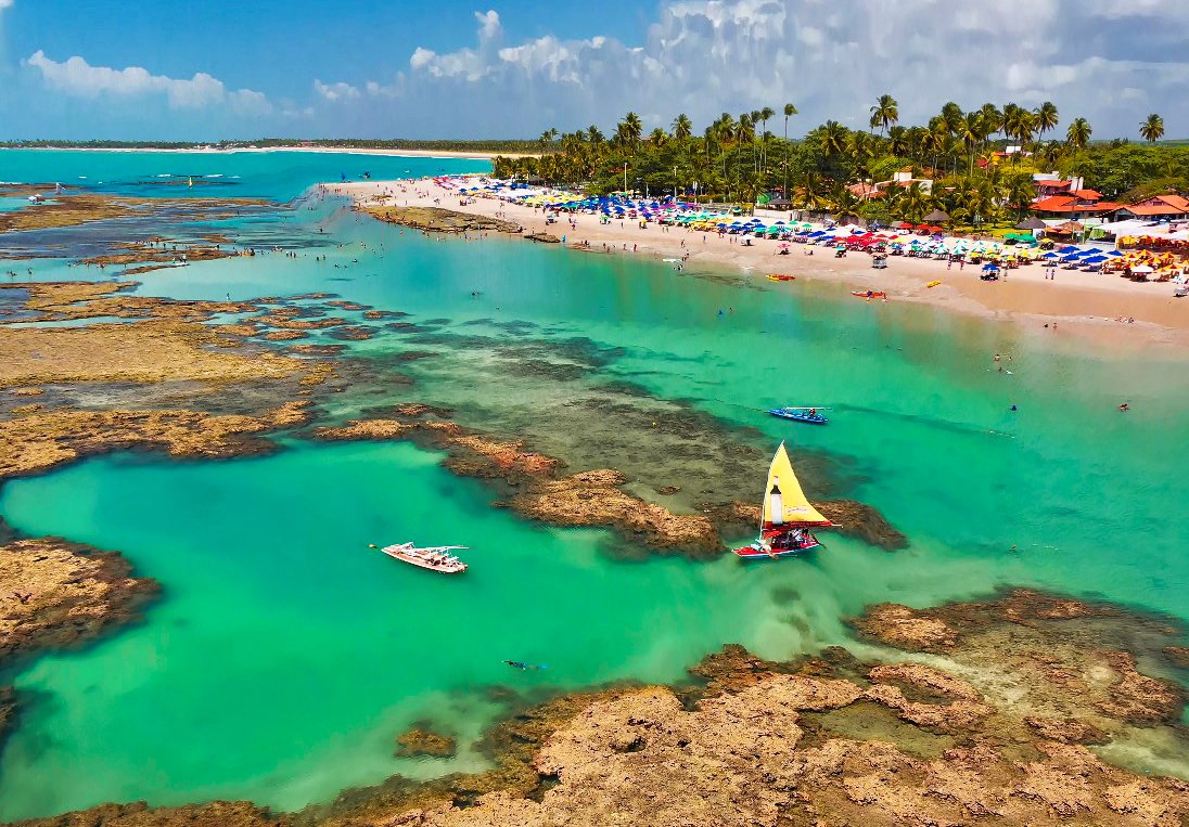 Piscinas naturais de Porto de Galinhas
