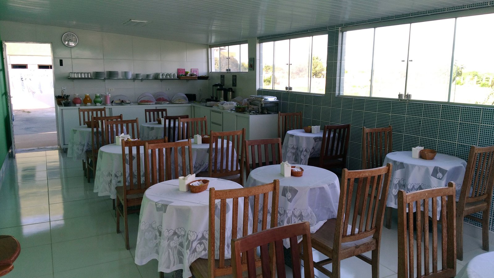 Café da manhã na Pousada Porto de Galinhas