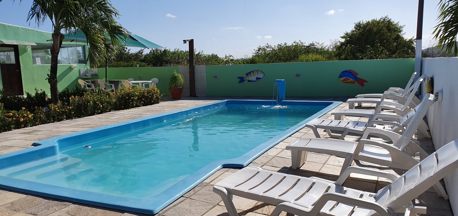 Piscina da pousada