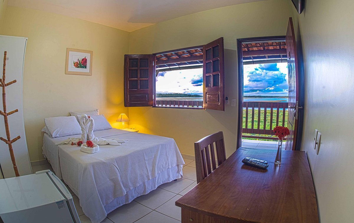Quarto com vista para o manguezal